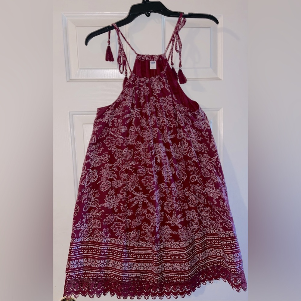 Old Navy halter maxi dress. Size S.